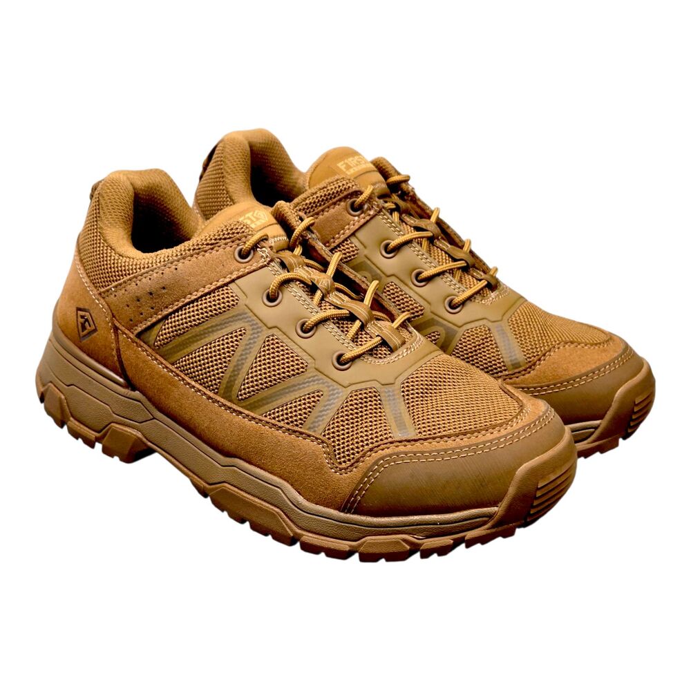 First Tactical Shoes Mens Size 7.5 3" Operator Low Coyote Desert Tan